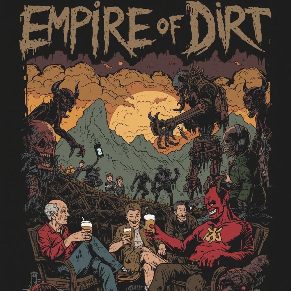 Empire Of Dirt Custom Graphic T-shirt by Hybrid Era. (SEND ANY OFFER‼️)